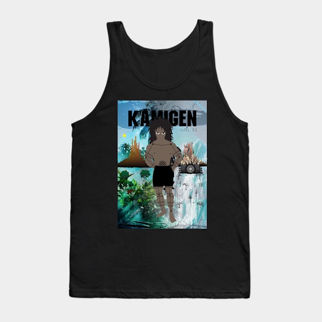 Kamigen Issue 3 Cover Tank Top by Open Studios